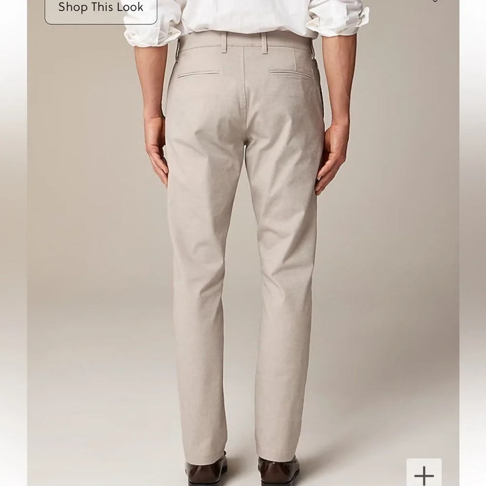 J crew khaki oxford 770™ Straight-fit tech oxford pant 30 x 32